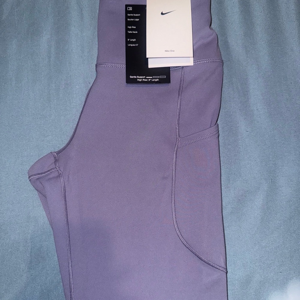 Nike Purple shorts with pockets